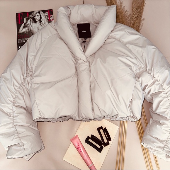 KHY X ENTIRE STUDIOS Cropped Puffer Jacket - Picture 2 of 9